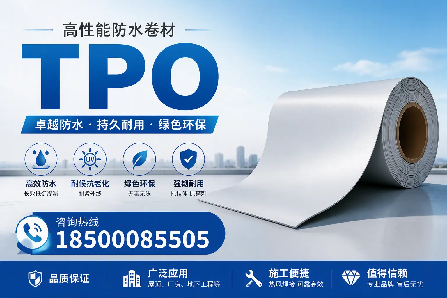 TPO材料的环保特性及其在钦州的应用